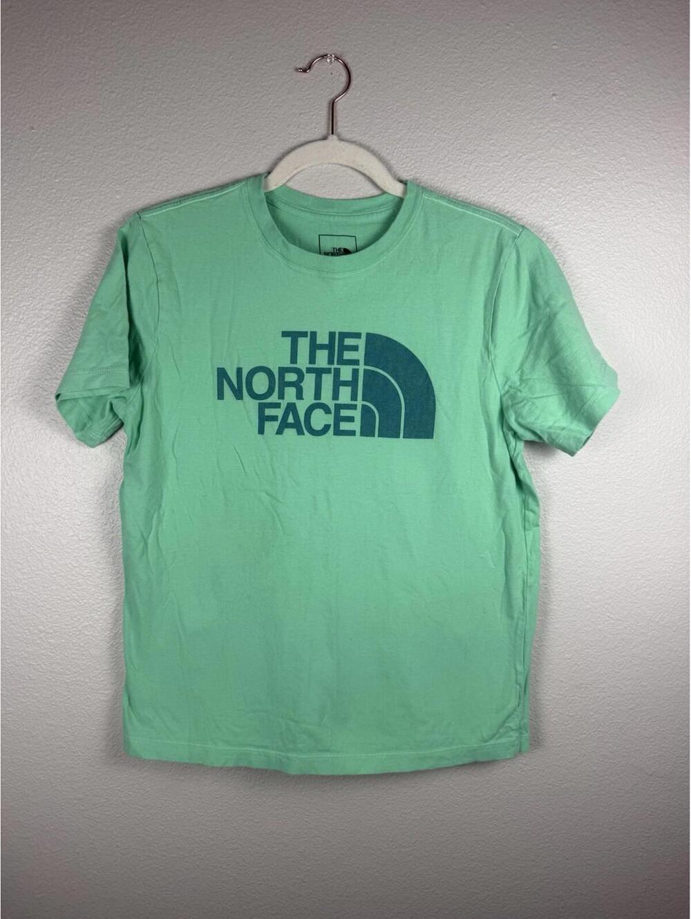 The North Face Women’s Medium Logo T-Shirt Green Short Sleeve Graphic Tee